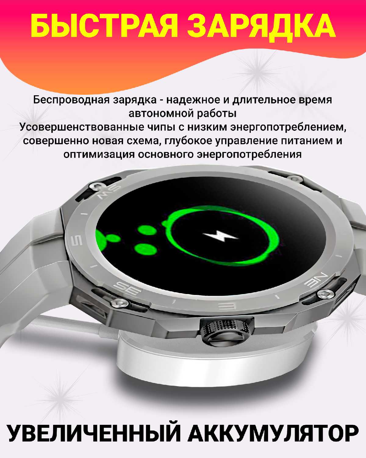 Умные смарт часы Cyber PREMIUM Smart Watch (HW3) фотография 24