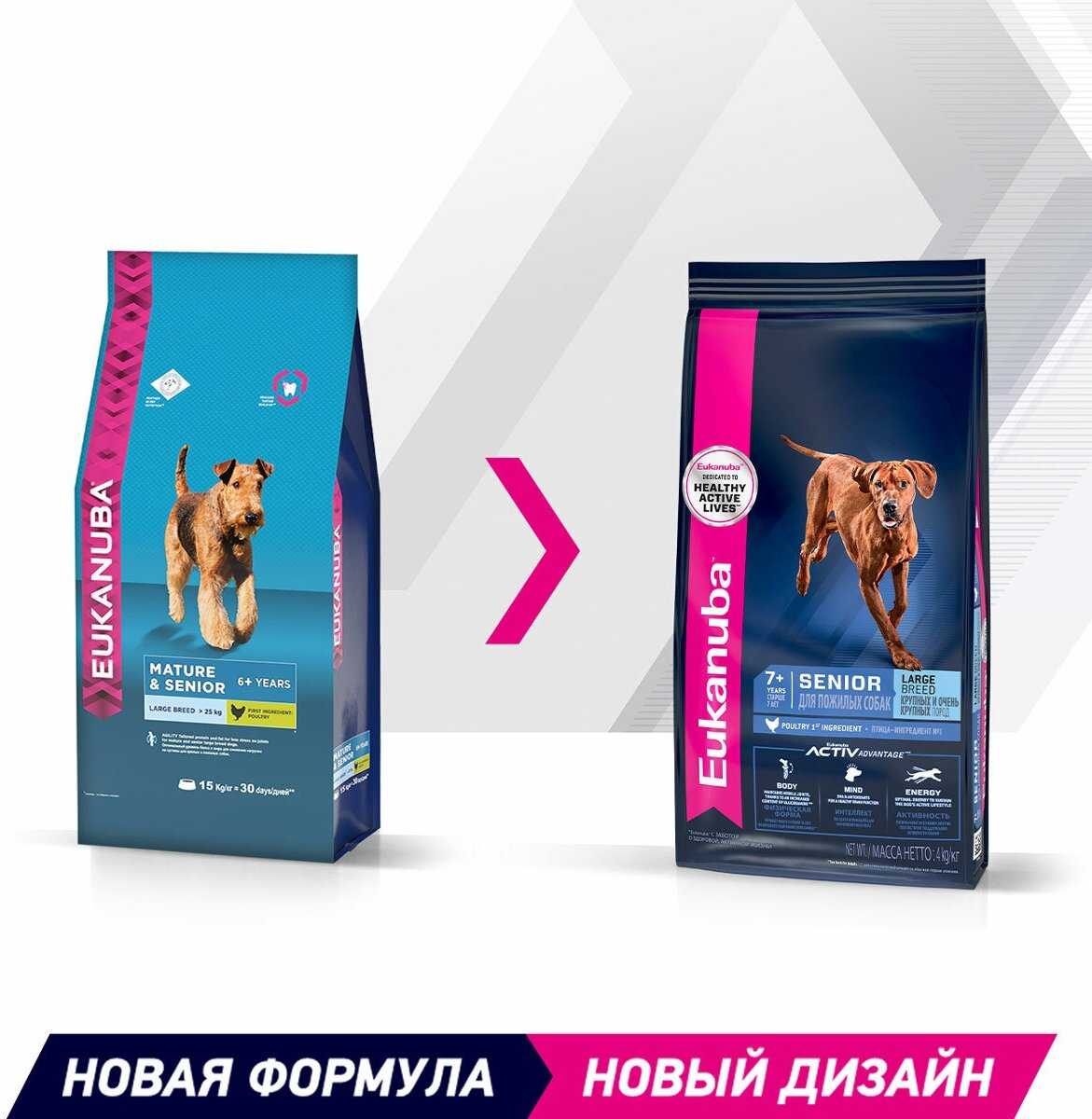 Корм для собак Eukanuba для пожилых собак фотография 19
