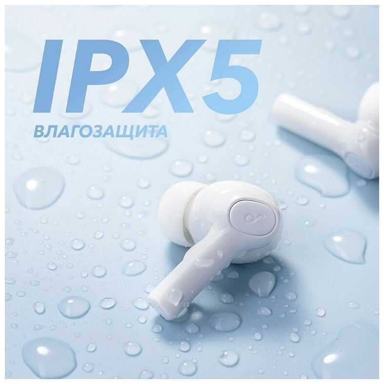 Беспроводная гарнитура ANKER, наушники с Bluetooth, вкладыши, белый, наушники с микрофоном фотография 3