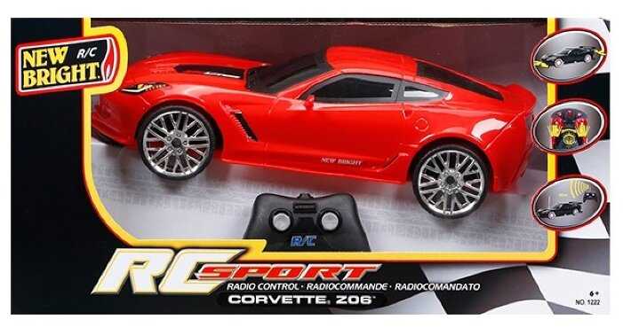 Легковой автомобиль New Bright Corvette Z06 (1222), 1:12, 40 см фотография 4