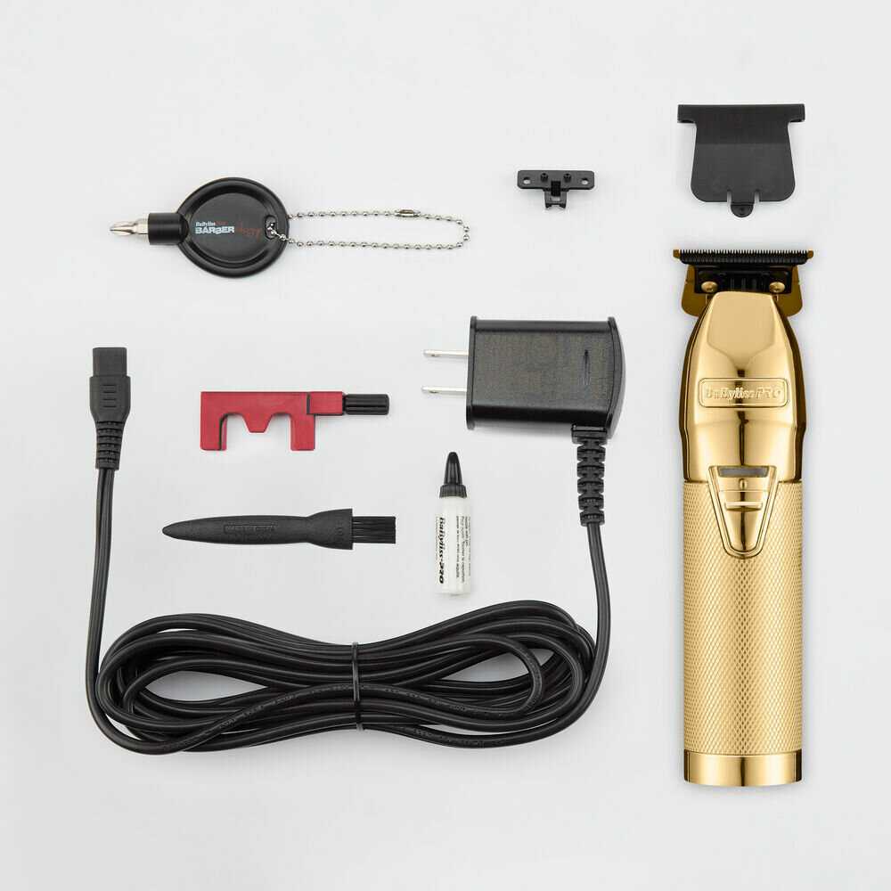Профессиональный триммер BaByliss New Upgraded GoldFX+ N1 Skeleton Cordless Trimmer (FX787NG) фотография 12