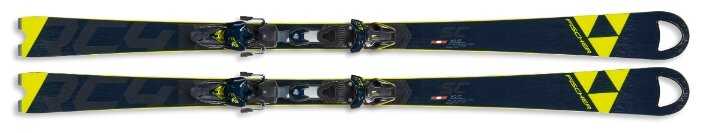 Горные лыжи с креплениями Fischer RC4 Worldcup SC Curv Booster Yellow Base (19/20)