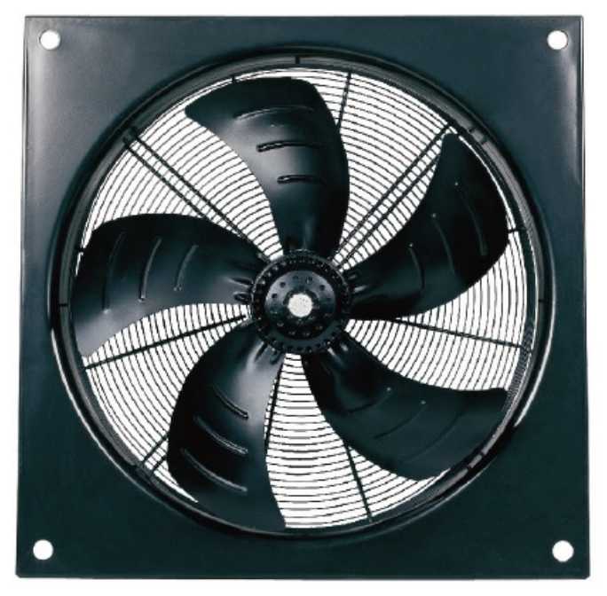 Вентилятор осевой вытяжной YDWF 102L 70P4-750Н-630 S MAER + плата