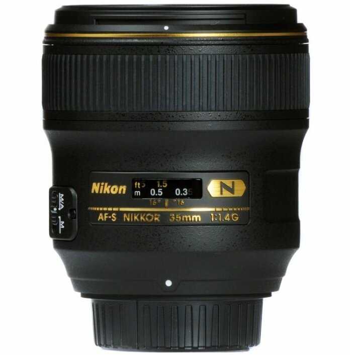 Объектив Nikon 35mm f/1.4G AF-S Nikkor фотография 3