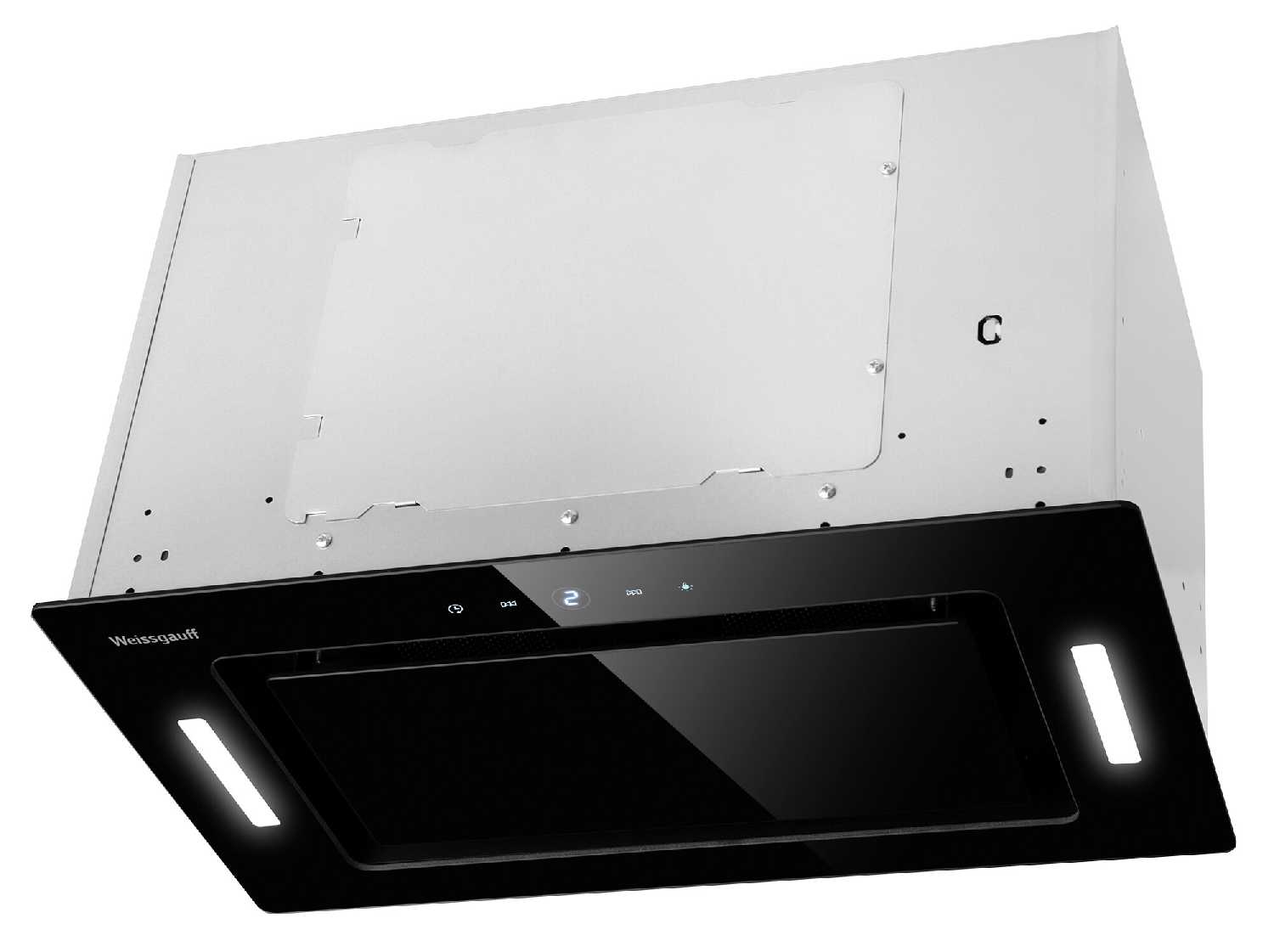 Кухонная встраиваемая вытяжка Weissgauff Aura 1350 WH Premium Touch Inverter Wi-Fi фотография 26