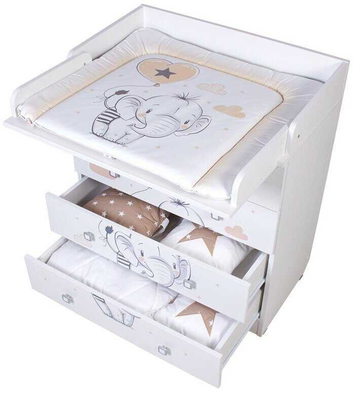 Пеленальный комод Фея Слоник (1580) фотография 8