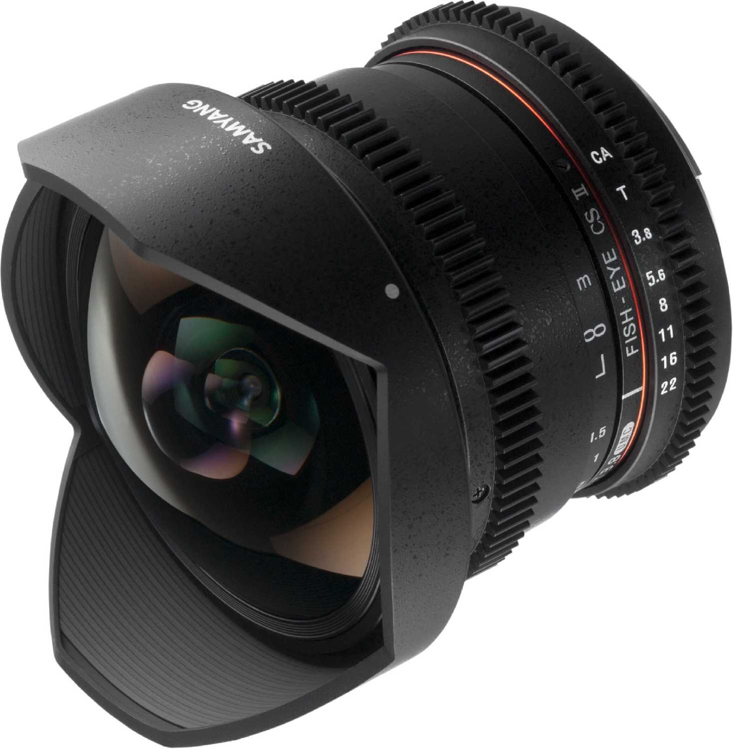 Объектив Samyang 8mm T3.8 AS IF UMC Fish-eye CS II (VDSLR) фотография 8