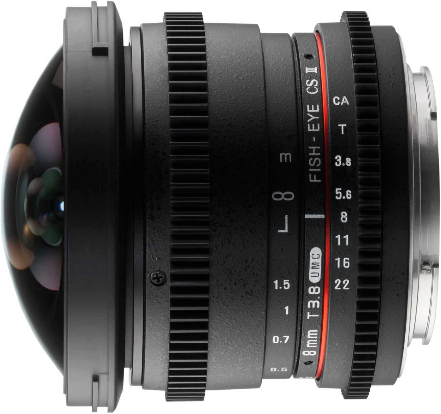 Объектив Samyang 8mm T3.8 AS IF UMC Fish-eye CS II (VDSLR) фотография 9