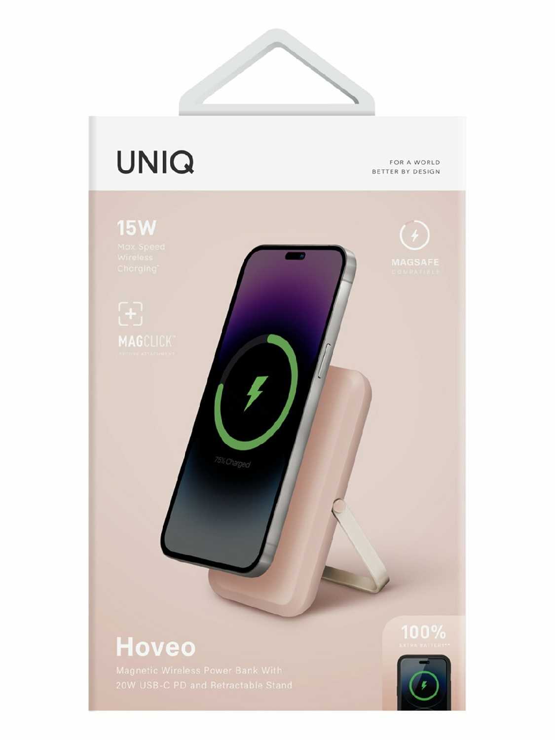 Внешний аккумулятор Uniq Портативный аккумулятор HOVEO (5000mAh) фотография 6