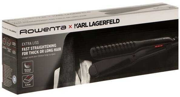Выпрямитель для волос Rowenta Karl Lagerfeld SF411LF0 фотография 17