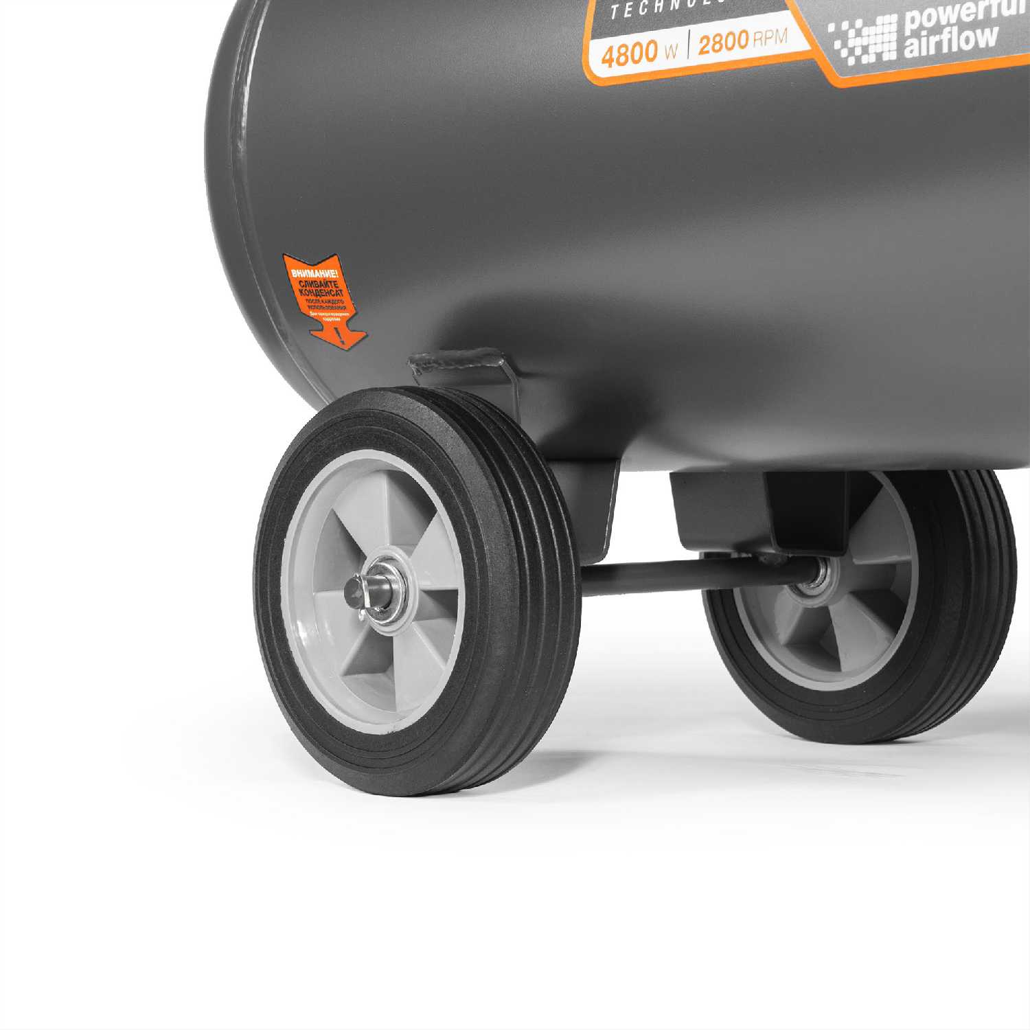 Компрессор воздушный DAEWOO Компрессор поршневой DAEWOO DAC 720S (4.8кВт, 720л/мин) фотография 8