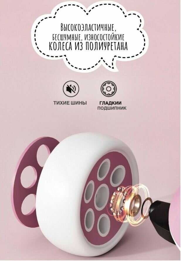 Детский трехколесный самокат-беговел MS-943 Dream фотография 6