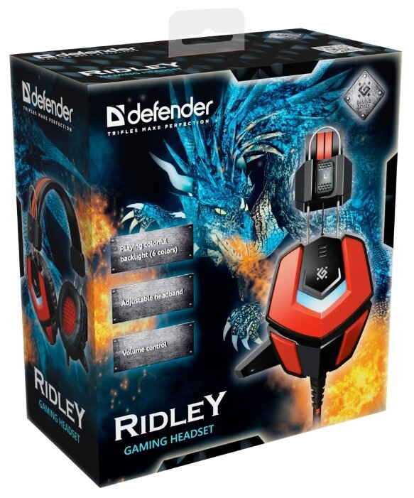 Компьютерная гарнитура Defender Ridley фотография 2