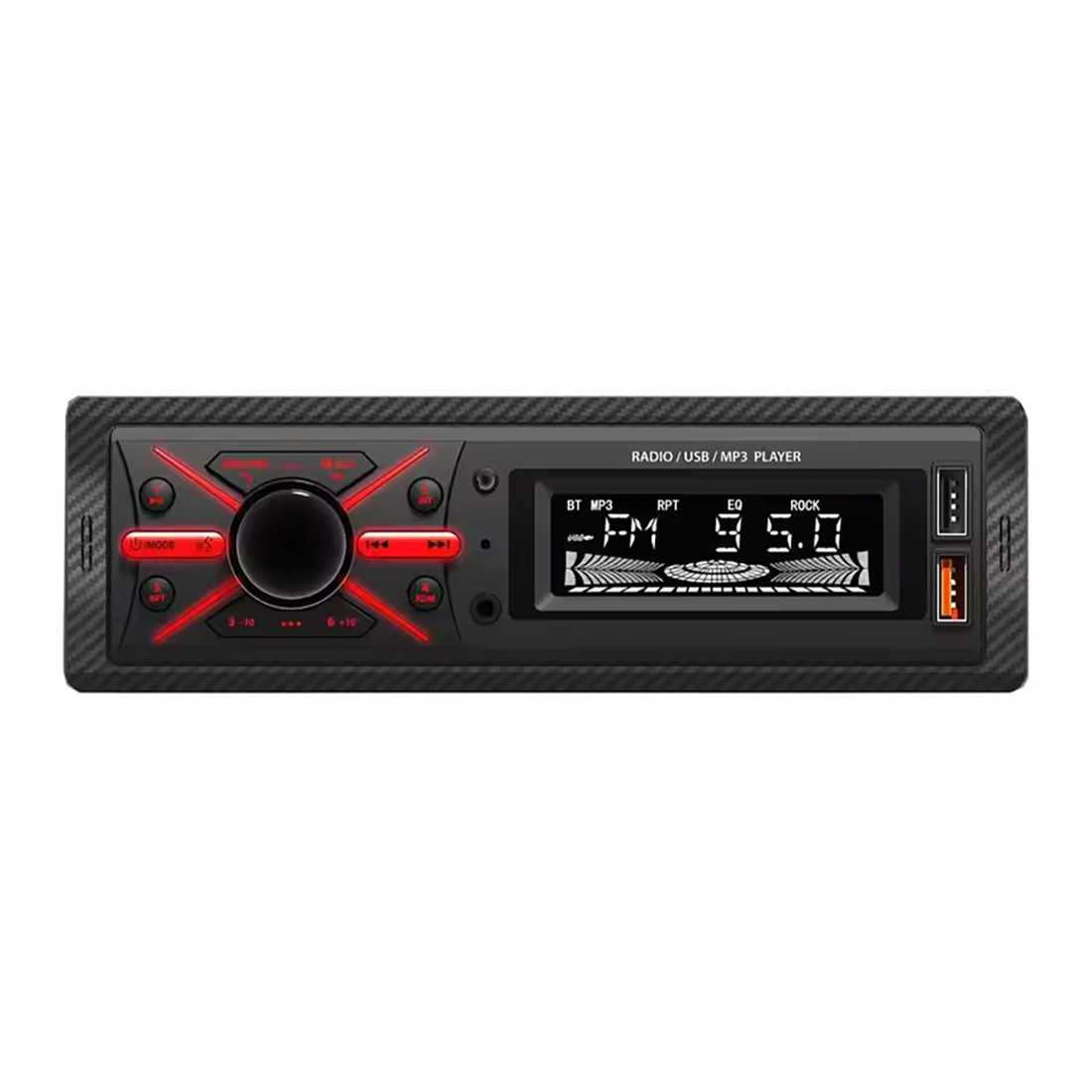 Автомагнитола Автомагнитола 1 din (bluetooth, AUX, USB)