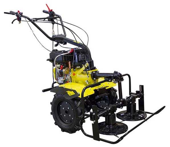 Мотоблок дизельный CHAMPION DC1163E, 5.85 л.с. фотография 4