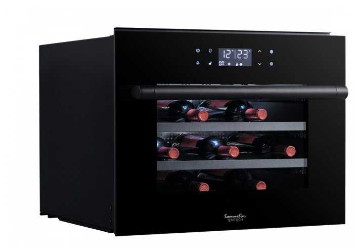 Встраиваемый винный шкаф TEMPTECH SOMZ45SB фотография 1
