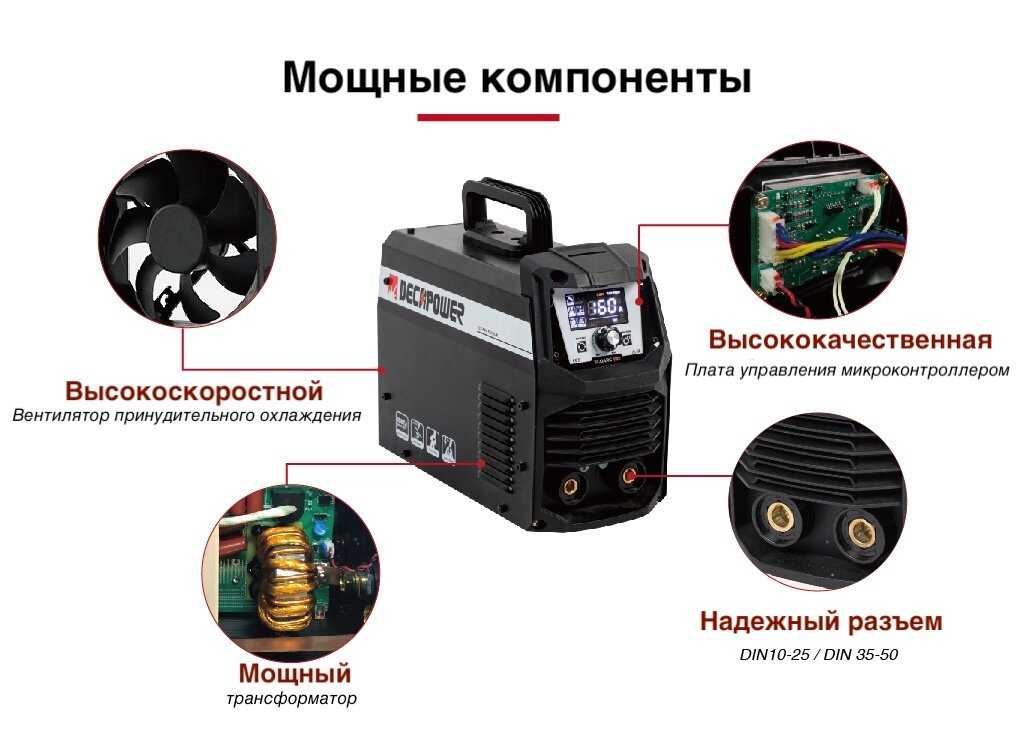 Сварочный инверторный аппарат DECAPOWER ECOARC 160 фотография 13