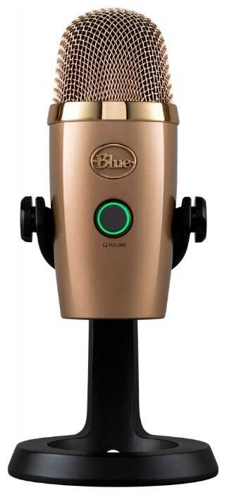 Микрофон проводной Blue Yeti nano, разъем: USB Type-C фотография 8