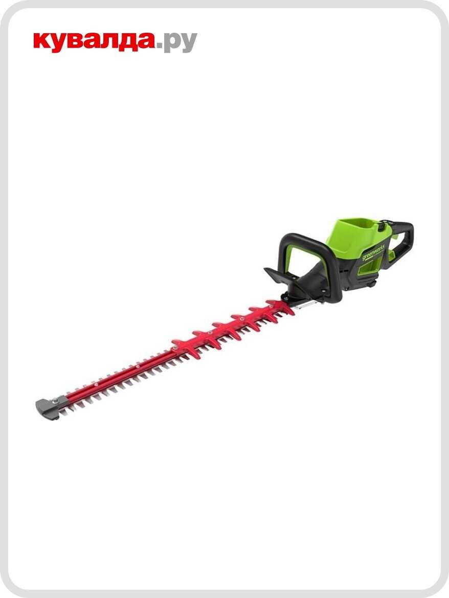 Кусторез штанговый телескопический аккумуляторный Greenworks PH662T, 82V, 51 см, без АКБ и ЗУ, 2301607 фотография 5