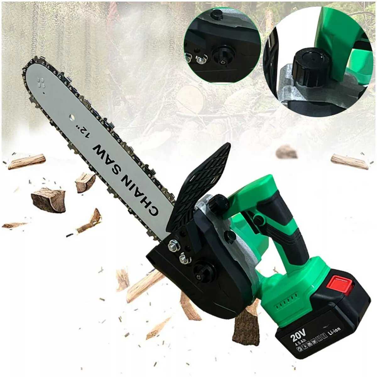 Пила аккумуляторная Zitrek GreenSaw 20 PRO фотография 6