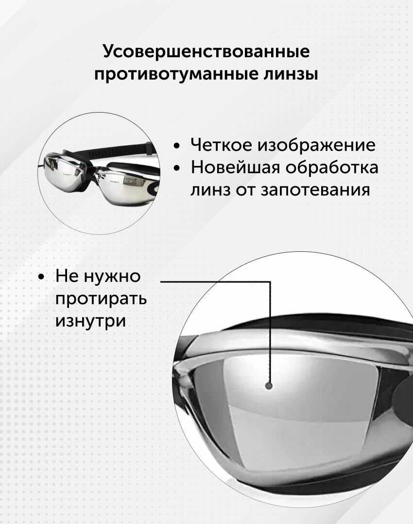 Очки для плавания с покрытием