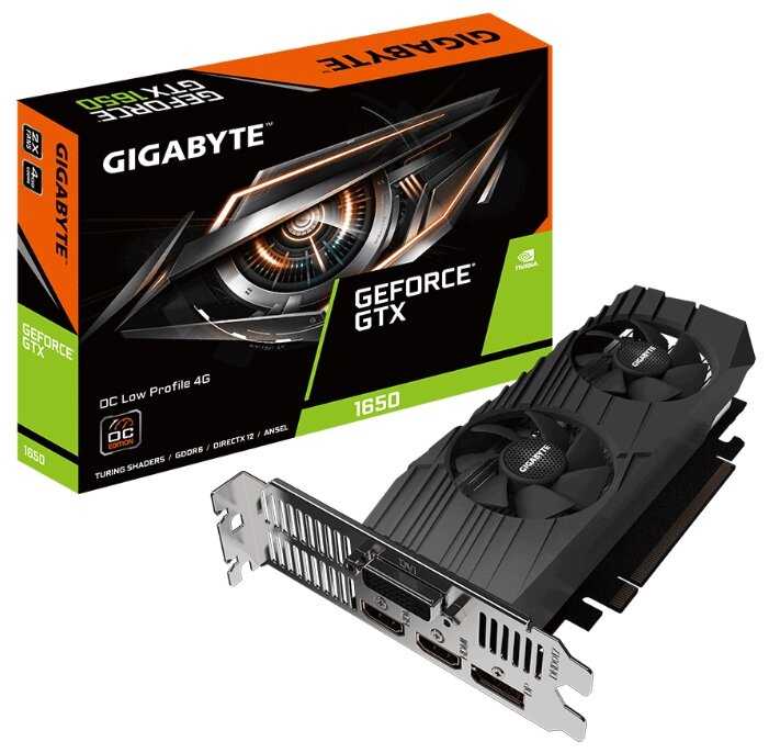 Видеокарта GIGABYTE GeForce GTX 1650 D6 OC Low Profile 4G (GV-N1656OC-4GL) фотография 5