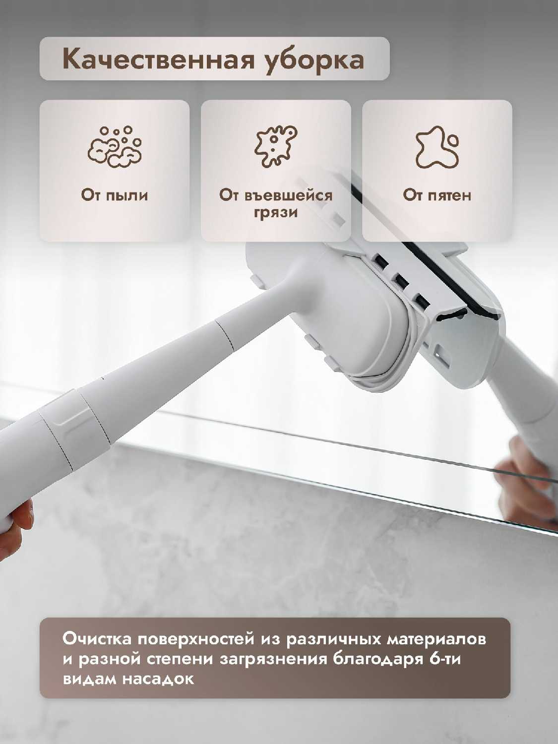 Пароочиститель Dumont DMSC-1051 1000 Вт, до 3 бар, резервуар 300 мл фотография 25