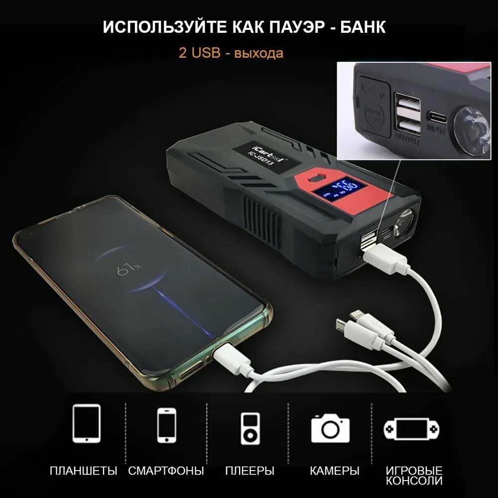 Пуско-зарядное устройство iCartool IC-JSD13 фотография 7