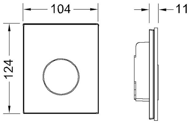 Кнопка смыва TECE 9242663 фотография 1
