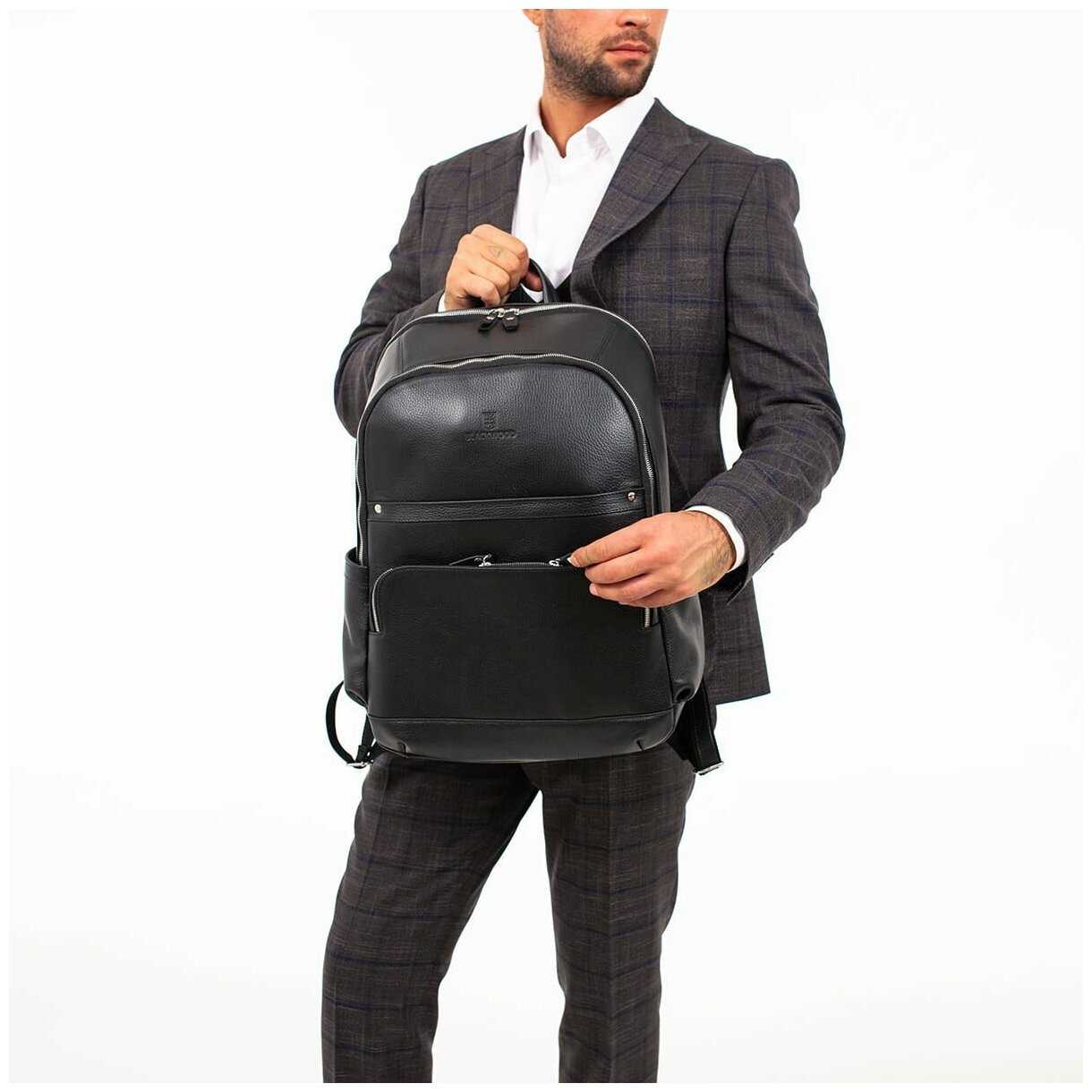 Мужской рюкзак Blackwood Dantrey Black фотография 7