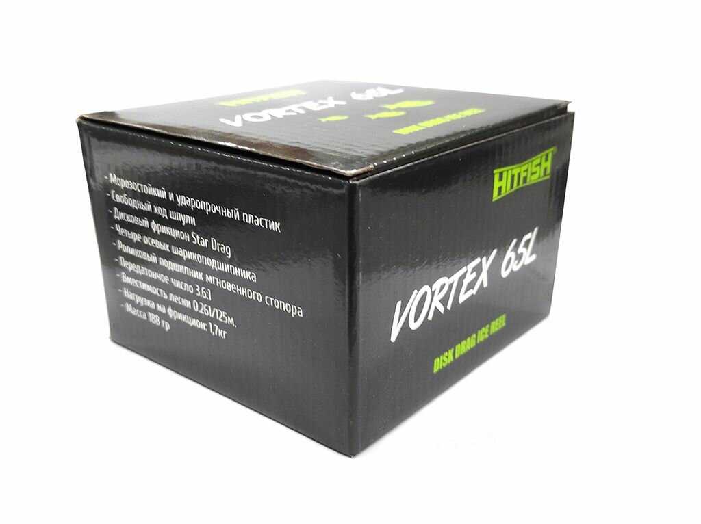 Зимняя катушка HitFish Vortex 65L (левая рука) фотография 3