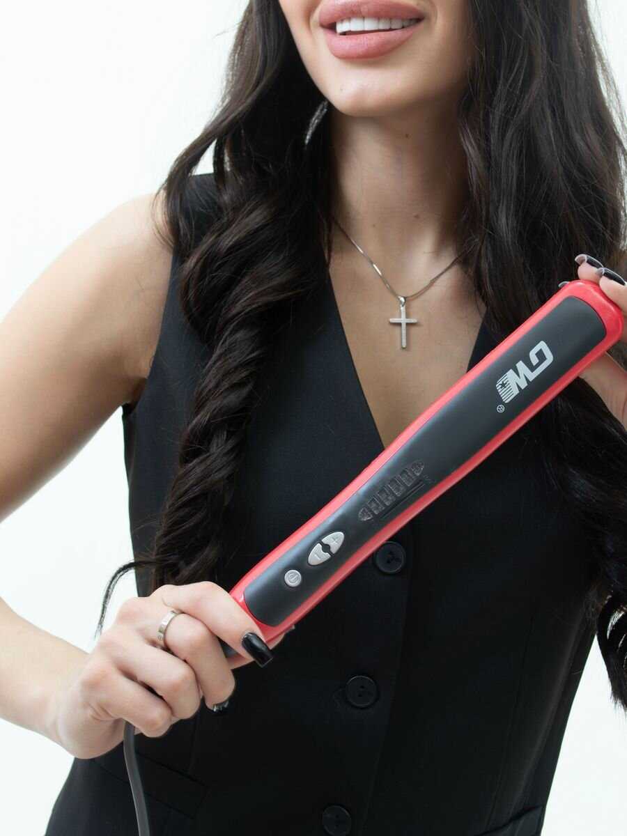 Расческа выпрямитель для волос электрическая фотография 2