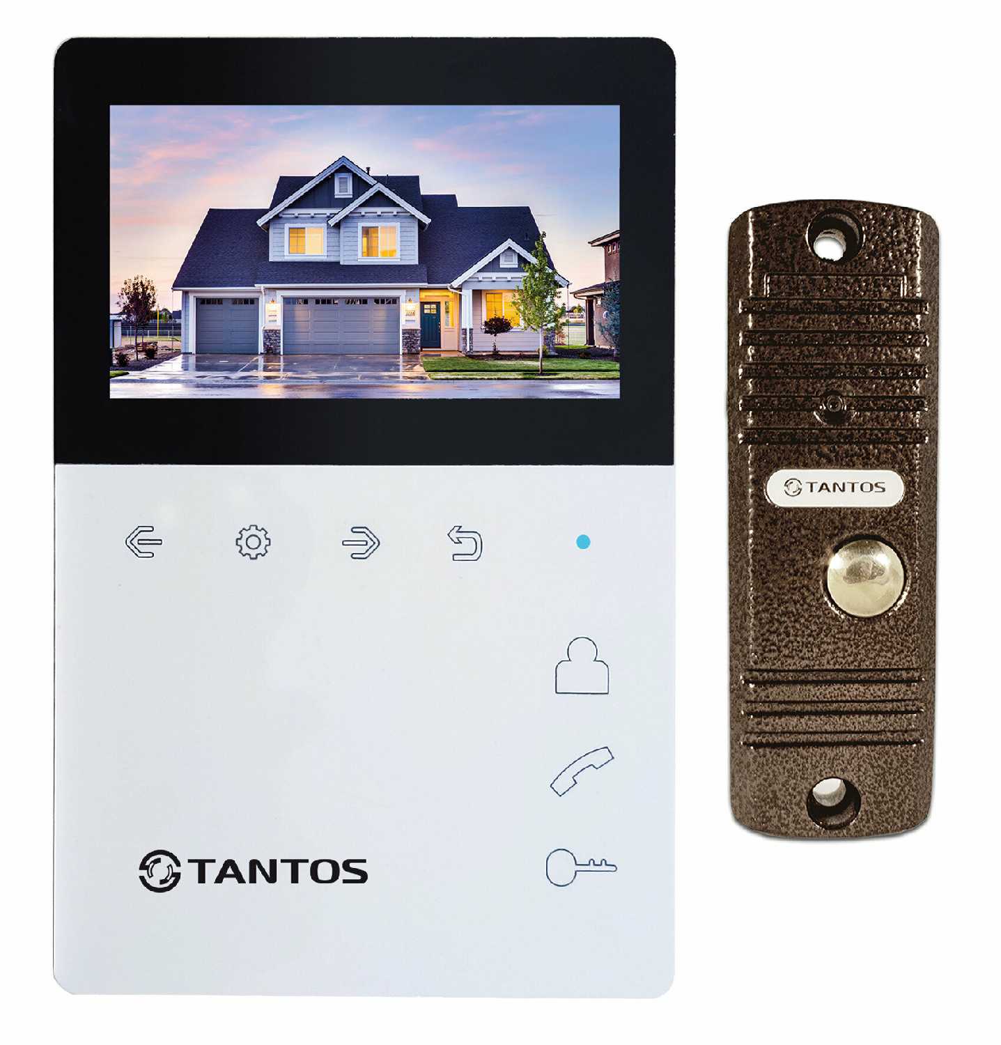 Комплект видеодомофона Tantos Elly и Walle