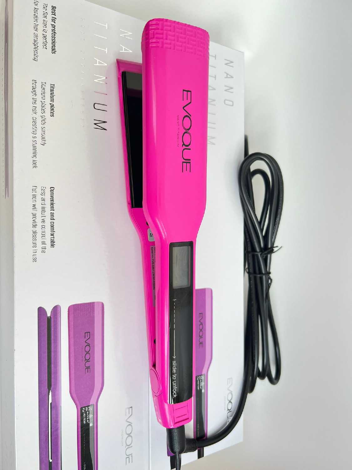 Выпрямитель EVOQUE Утюжок (TouchScreen Nano Titanium Wide) фотография 21