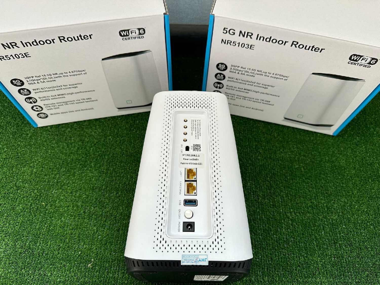 4G+ 5G Wi Fi Роутер модем Zyxel NR5103e (Cat.19 / 5G) фотография 2