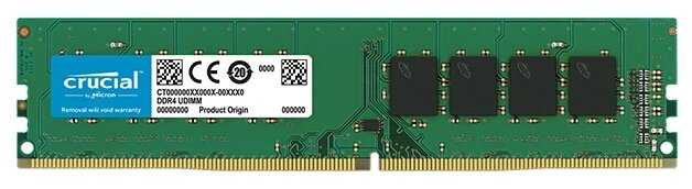Оперативная память Crucial 16 ГБ DDR4 DIMM CL19 (CT16G4DFD8266)