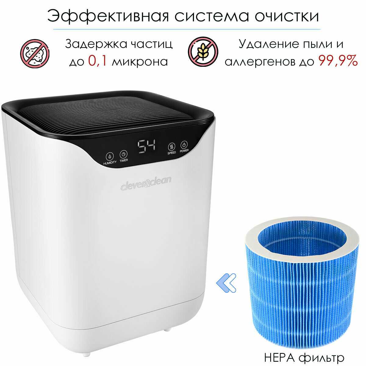 Увлажнитель Clever&Clean HealthAir Breeze фотография 10