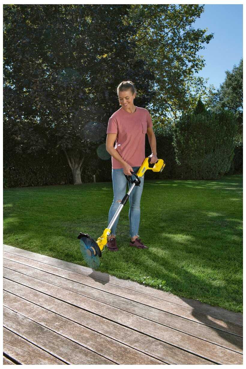 Триммер электрический KARCHER LTR 18-30 Battery Set фотография 7