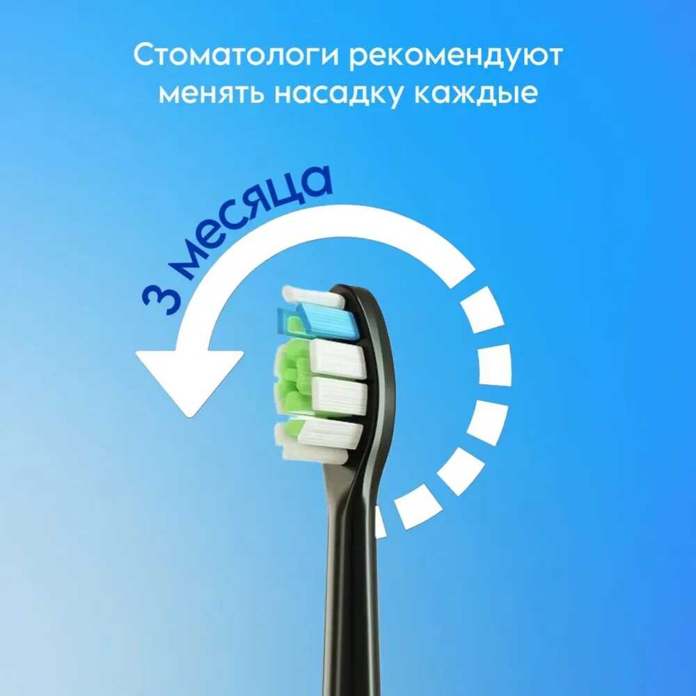 Сменные насадки для электрической зубной щетки keo Richdent Easycare (3 шт) фотография 3