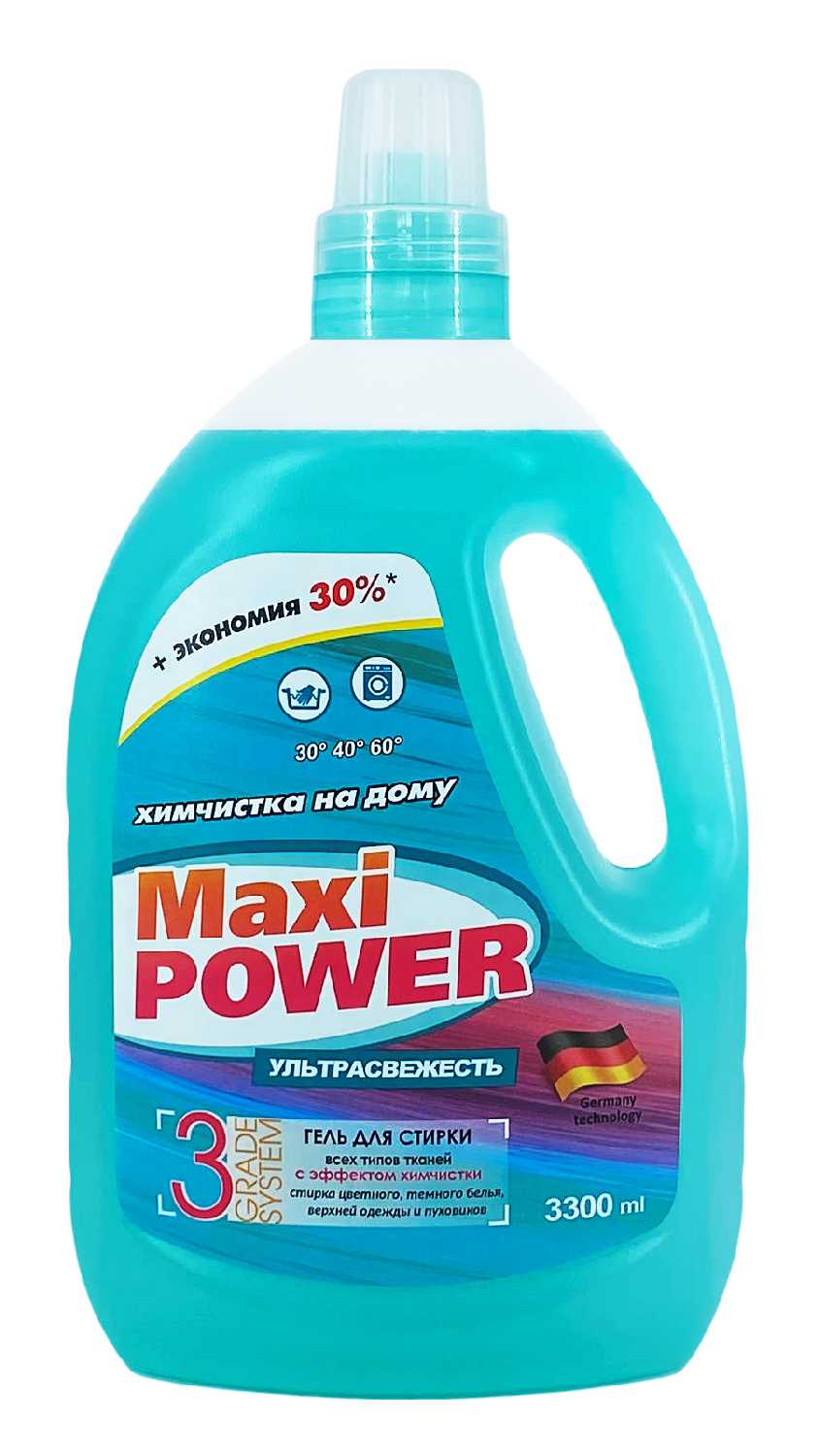 Гель концентрат Maxi Power + пятновыводитель (3300 мл) фотография 30