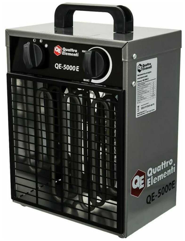Электрическая тепловая пушка Quattro Elementi QE-5000E фотография 2