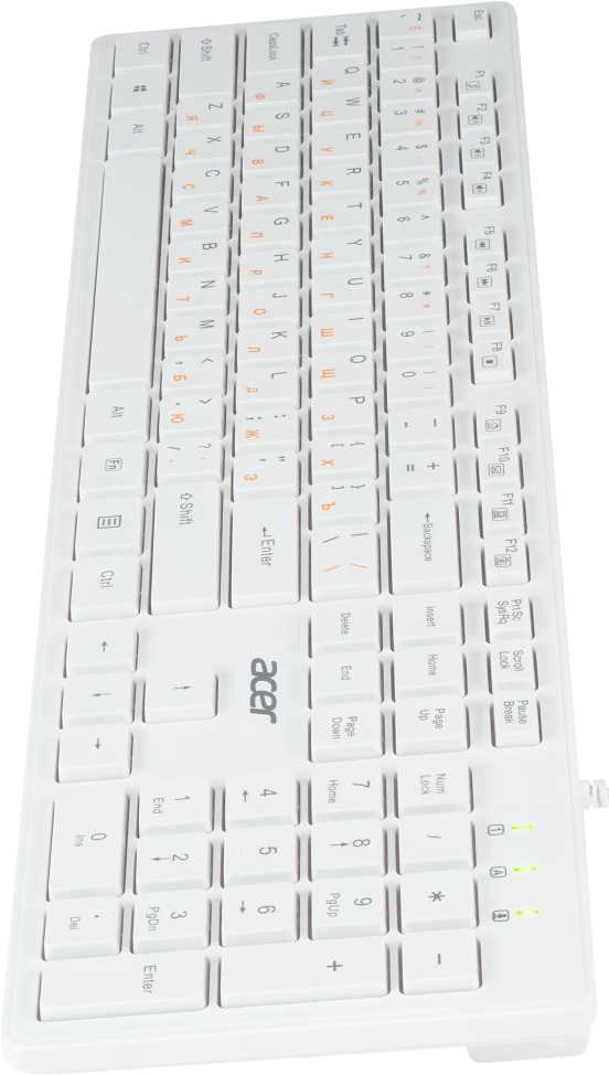 Клавиатура Acer OKW123 (ZL. KBDEE.00D) фотография 3
