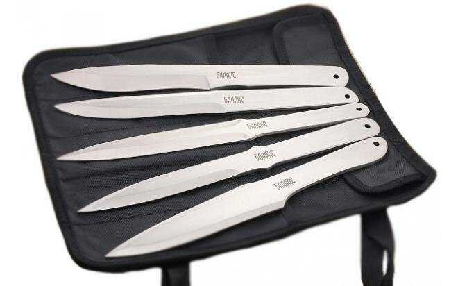 Набор разных ножей спортивных Ножемир Баланс (M-5000S)