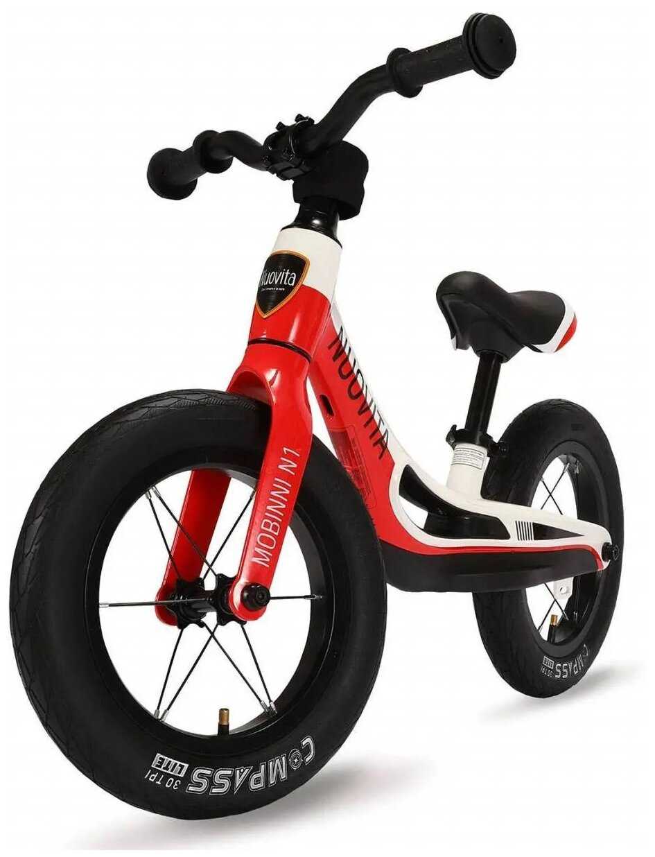 Беговел для детей Nuovita Mobinni N1 Nero Giallo/Черно-желтый фотография 19