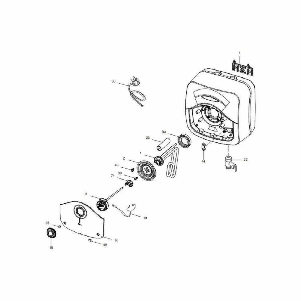 Накопительный водонагреватель электрический Ariston ABS ANDRIS2 R 15 U фотография 6