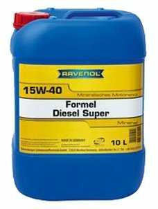 Минеральное моторное масло RAVENOL Formel Diesel Super SAE 15W-40 фотография 2