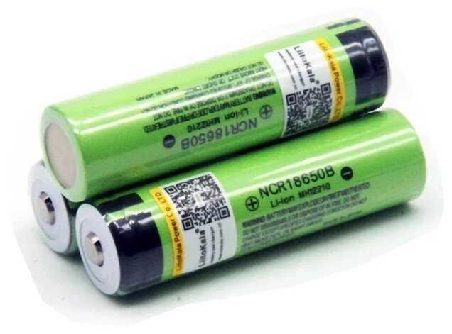 Аккумулятор Li-Ion 3400 мА·ч 3.7 В LiitoKala NCR18650B выпуклый на плюсе фотография 2