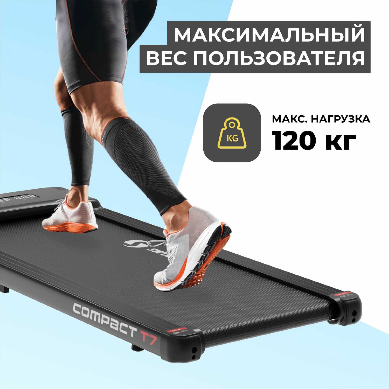 Беговая дорожка SWOLLEN Compact T3 фотография 12