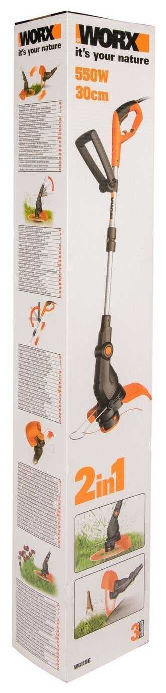 Триммер электрический Worx WG119E фотография 7