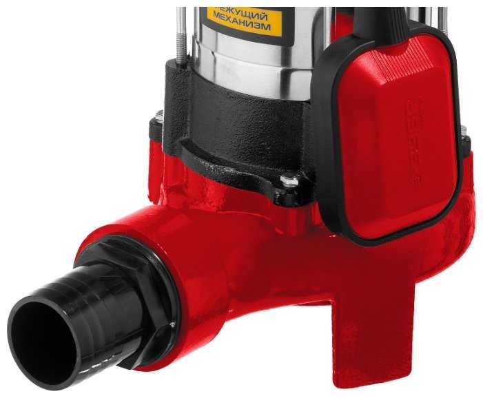 Фекальный насос ЗУБР НПФ-1100-Р (1100 Вт) фотография 3